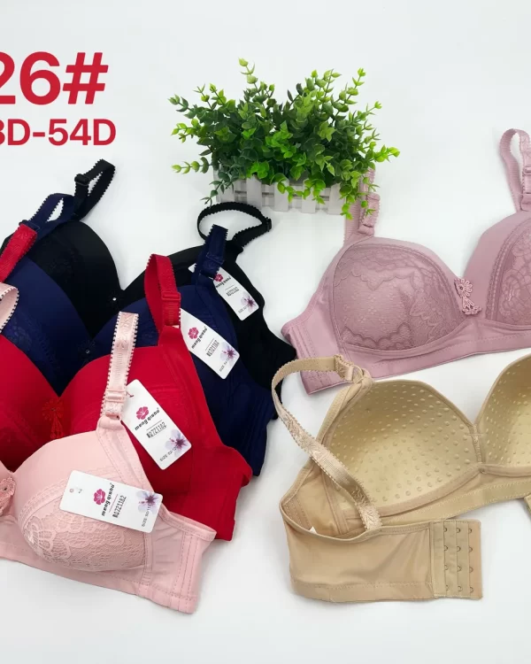 Wholesale Plus Size Lace Trim Bra D Cup (7226) - China lingerie manufacturer & supplier