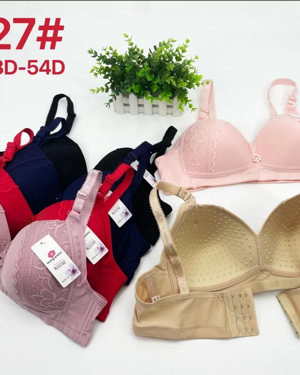 Wholesale Plus Size Lace Trim Bra D Cup (7227) - China lingerie manufacturer & supplier