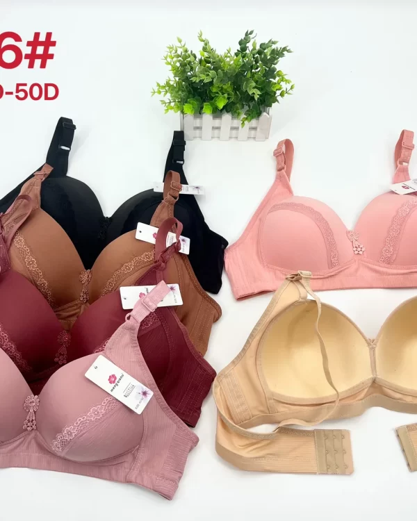 Wholesale Plus Size Lace Trim Bra D Cup (7716) - China lingerie manufacturer & supplier