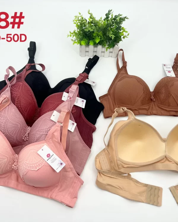 Wholesale Plus Size Lace Trim Bra D Cup (7718) - China lingerie manufacturer & supplier