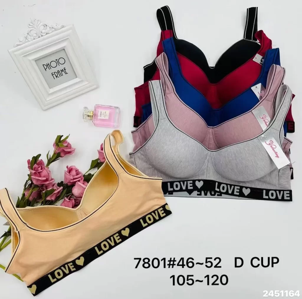 Wholesale Plus Size Sports Bra D Cup (7801) - China lingerie manufacturer & supplier