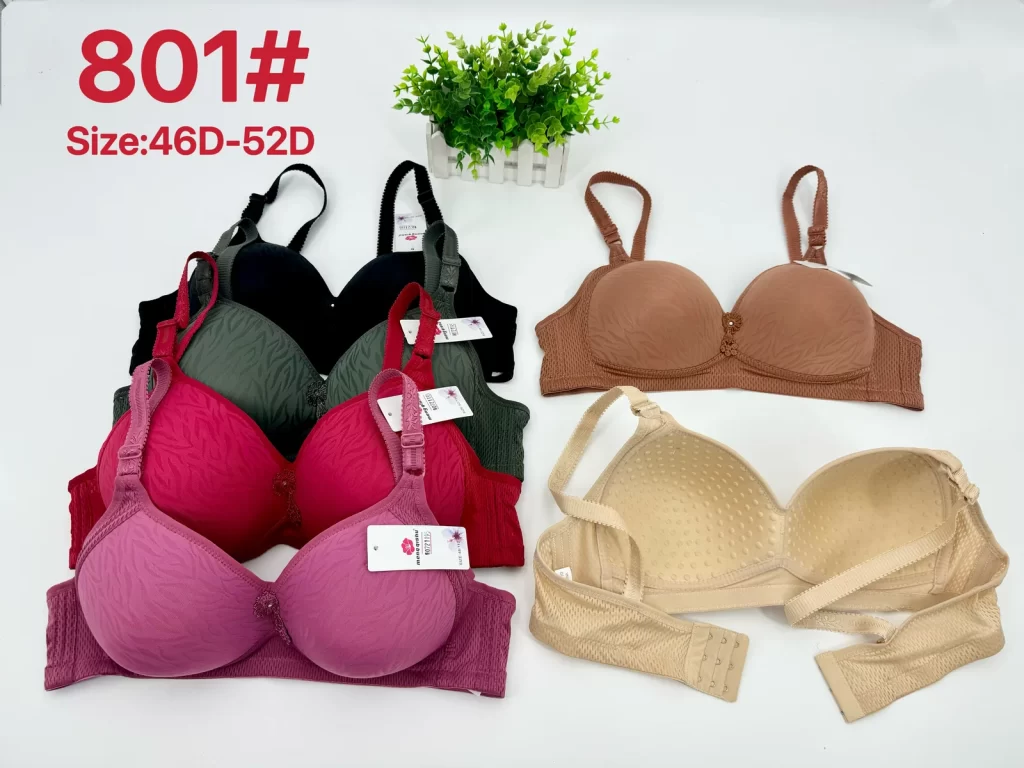 Wholesale Plus Size bra D cup model 801 from factory 072 - China lingerie manufacturer & supplier