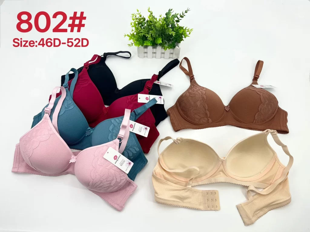 Wholesale Plus Size bra D cup model 802 from factory 278 - China lingerie manufacturer & supplier