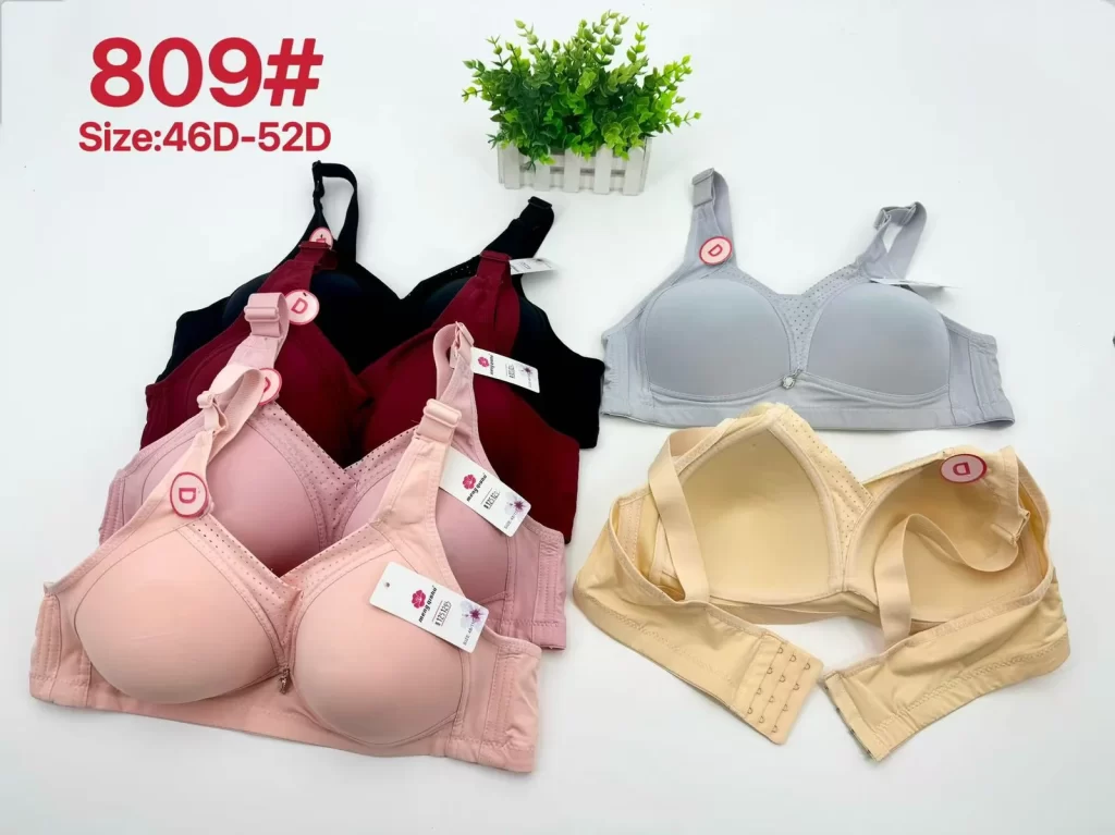 Wholesale Plus Size Bandeau Bra D Cup (809) - China lingerie manufacturer & supplier