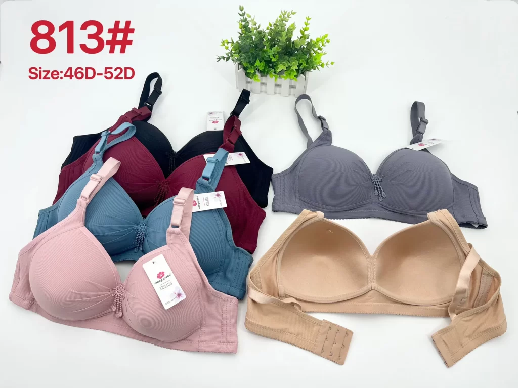 Wholesale Plus Size Striped Bra D Cup (813) - China lingerie manufacturer & supplier