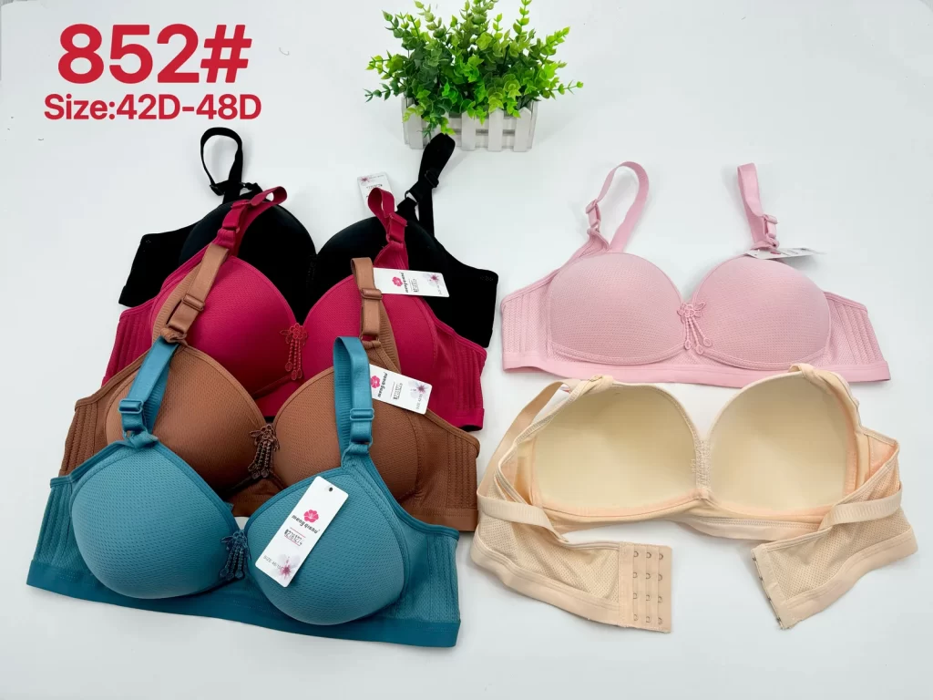 Wholesale Plus Size bra D cup model 852 from factory 278 - China lingerie manufacturer & supplier
