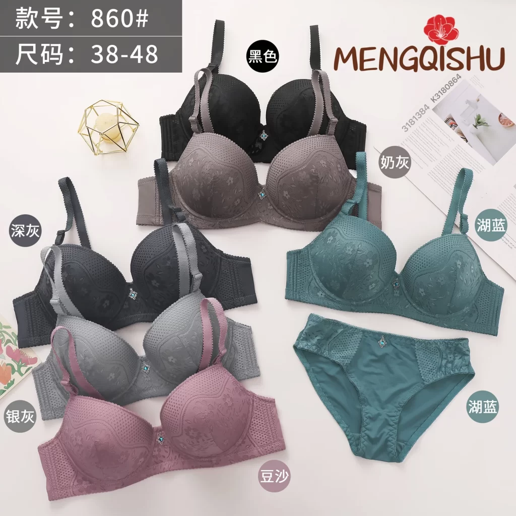 Wholesale Plus Size Bra Set D Cup (860) - China lingerie manufacturer & supplier