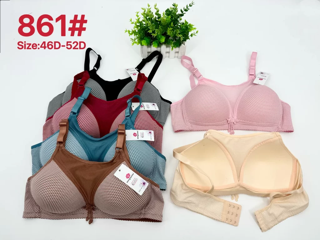 Wholesale Plus Size bra D cup model 861 from factory 278 - China lingerie manufacturer & supplier
