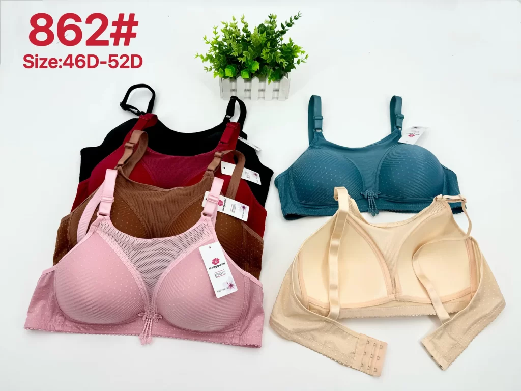 Wholesale Plus Size bra D cup model 862 from factory 278 - China lingerie manufacturer & supplier