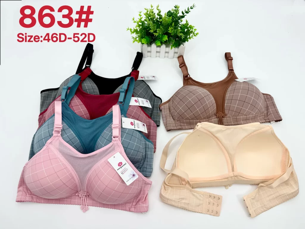 Wholesale Plus Size bra D cup model 863 from factory 278 - China lingerie manufacturer & supplier