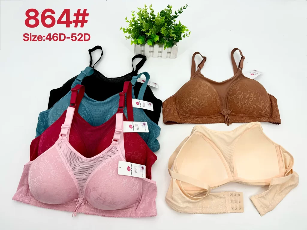 Wholesale Plus Size bra D cup model 864 from factory 278 - China lingerie manufacturer & supplier