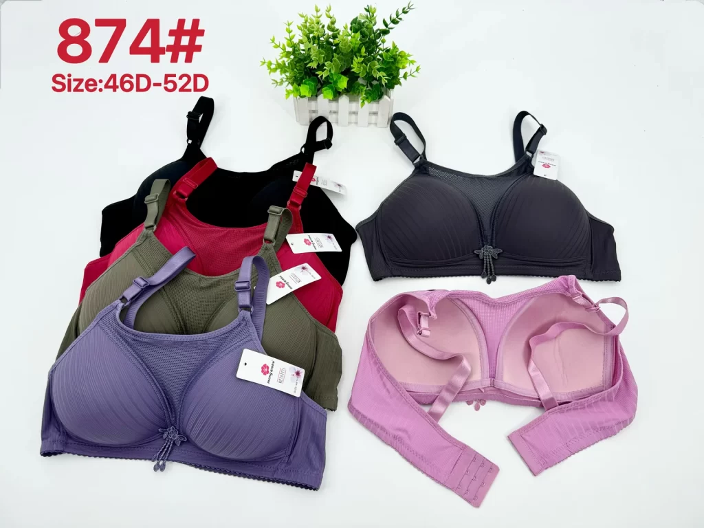 Wholesale Plus Size bra D cup model 874 from factory 278 - China lingerie manufacturer & supplier