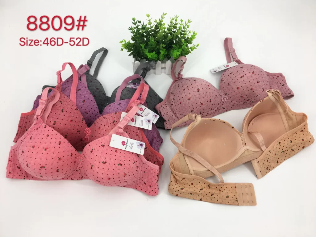 Wholesale Plus Size bra D cup model 8809 from factory 233 - China lingerie manufacturer & supplier