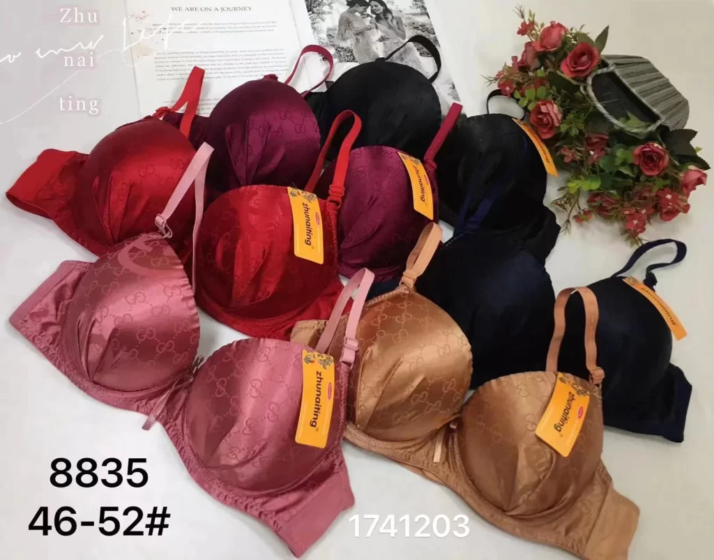 Wholesale Plus Size Jacquard Bra D Cup (8835) - China lingerie manufacturer & supplier