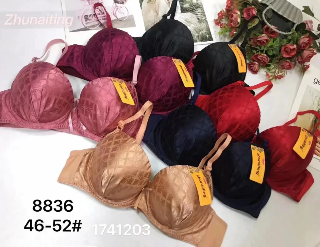 Wholesale Plus Size Jacquard Bra D Cup (8836) - China lingerie manufacturer & supplier