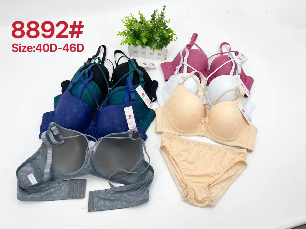 Wholesale Plus Size Bra Set D Cup (8892) - China lingerie manufacturer & supplier