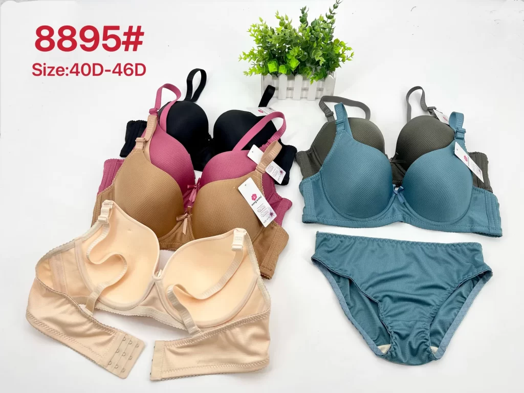 Wholesale Plus Size Bra Set D Cup (8895) - China lingerie manufacturer & supplier