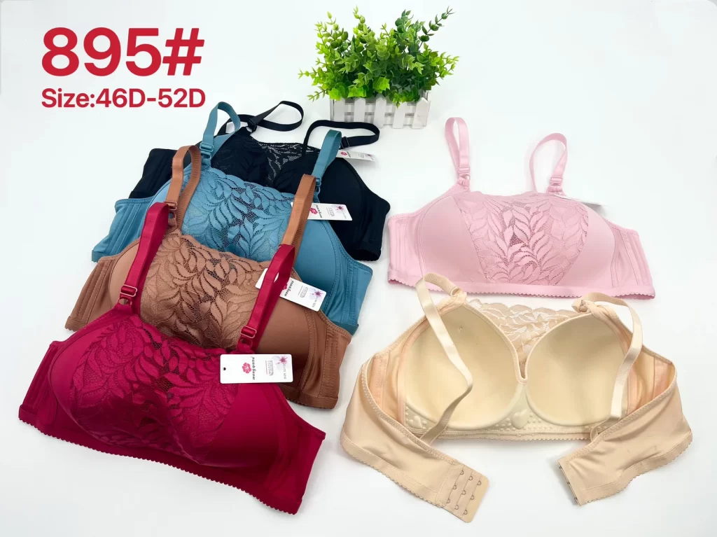 Wholesale Plus Size Bandeau Bra D Cup (895) - China lingerie manufacturer & supplier