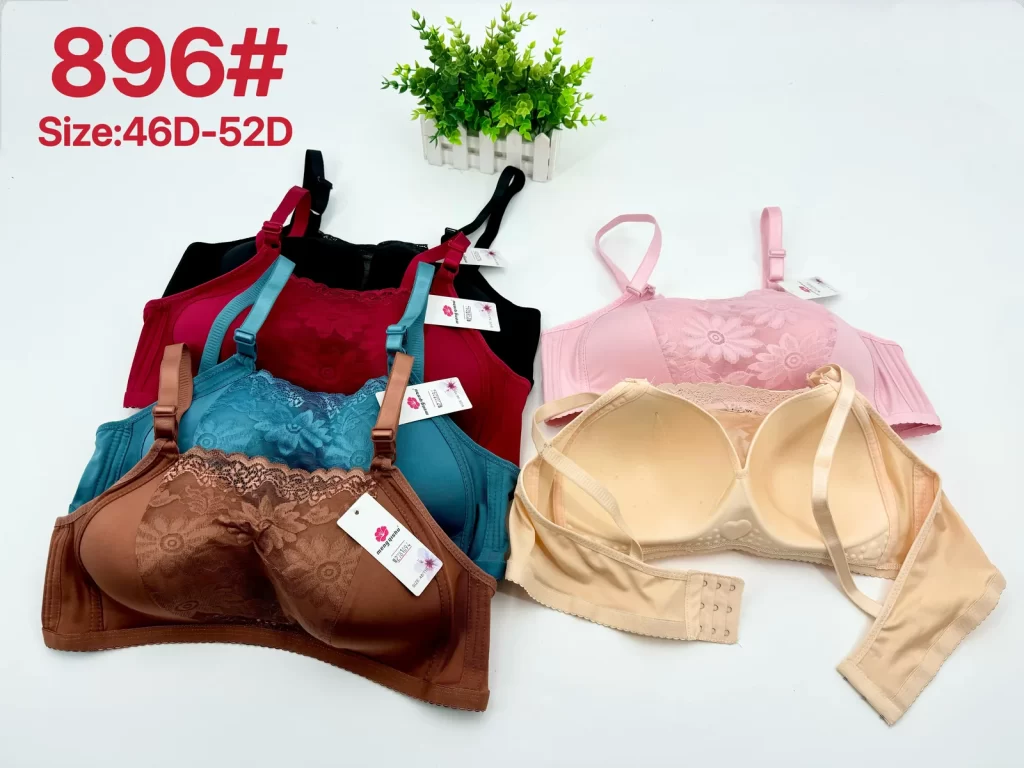Wholesale Plus Size Bandeau Bra D Cup (896) - China lingerie manufacturer & supplier