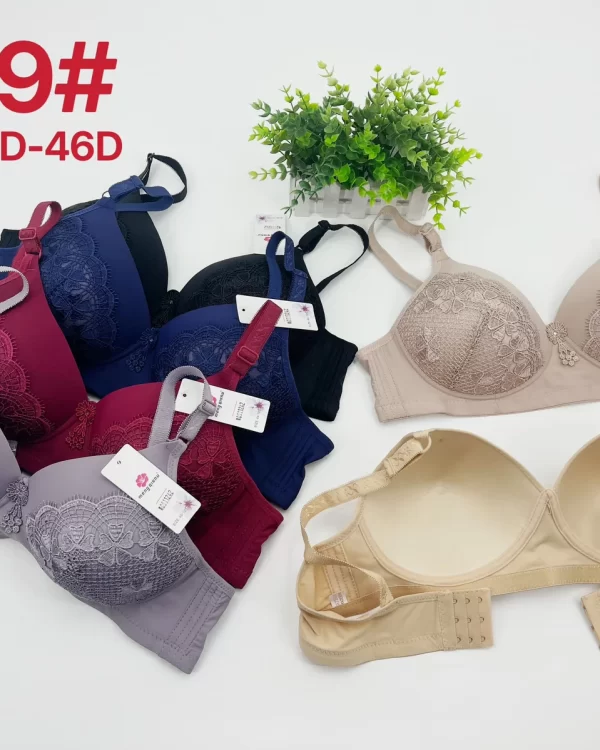 Wholesale Plus Size Lace Trim Bra D Cup (899) - China lingerie manufacturer & supplier