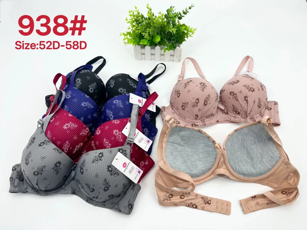 Wholesale Plus Size bra D cup model 938 from factory 285 - China lingerie manufacturer & supplier