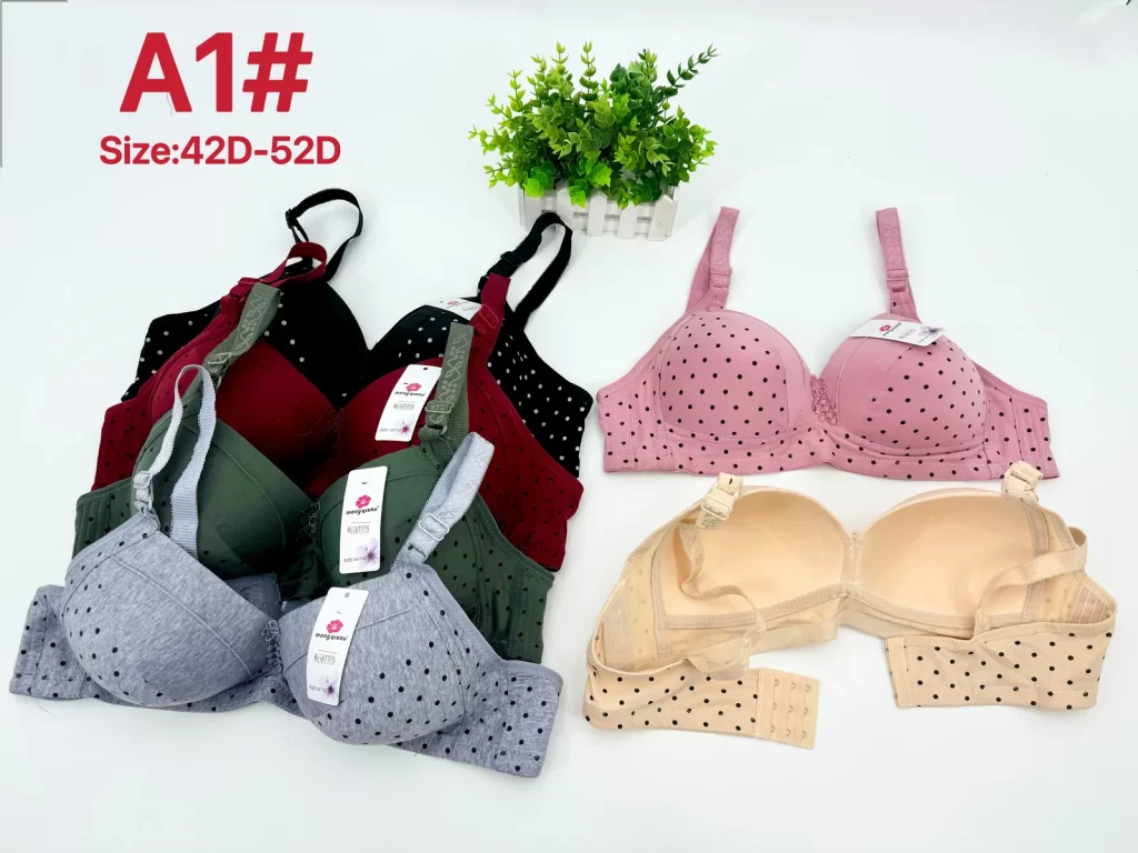 Wholesale Plus Size bra D cup model A1 from factory 018 - China lingerie manufacturer & supplier