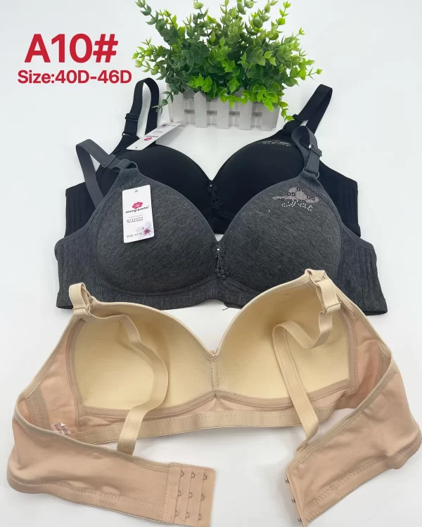 Wholesale Plus Size Lace Trim Bra D Cup (A10) - China lingerie manufacturer & supplier