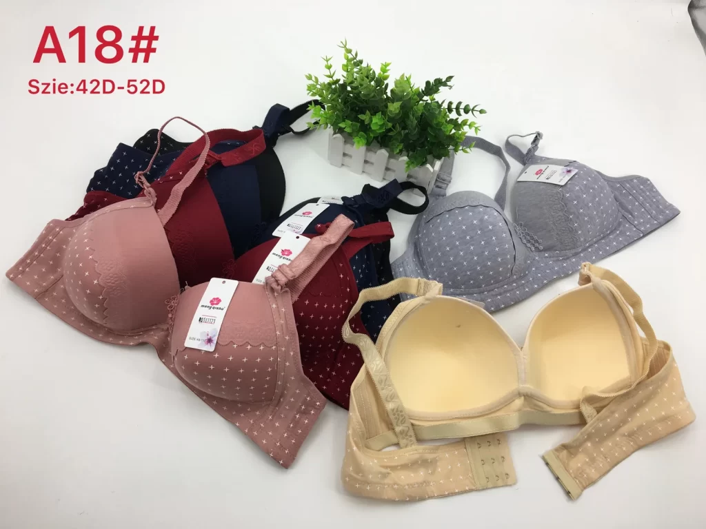 Wholesale Plus Size bra D cup model A18 from factory 018 - China lingerie manufacturer & supplier