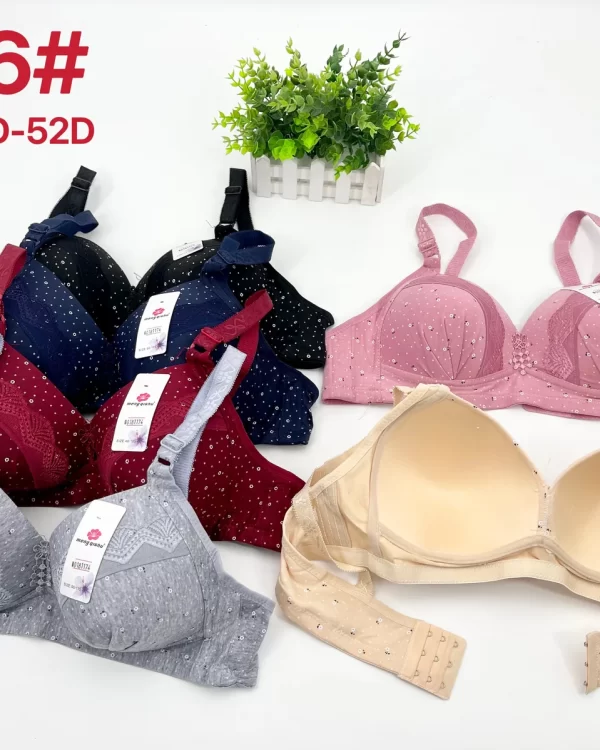 Wholesale Plus Size Lace Trim Bra D Cup (A26) - China lingerie manufacturer & supplier