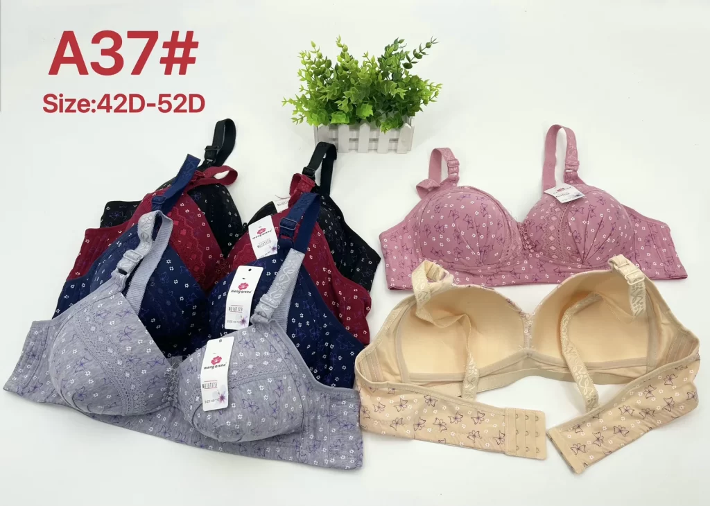Wholesale Plus Size Lace Trim Bra D Cup (A37) - China lingerie manufacturer & supplier