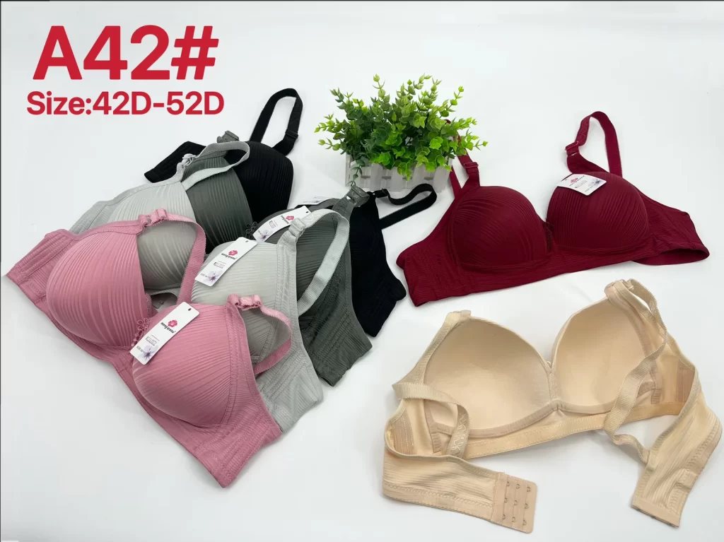 Wholesale Plus Size bra D cup model A42 from factory 018 - China lingerie manufacturer & supplier