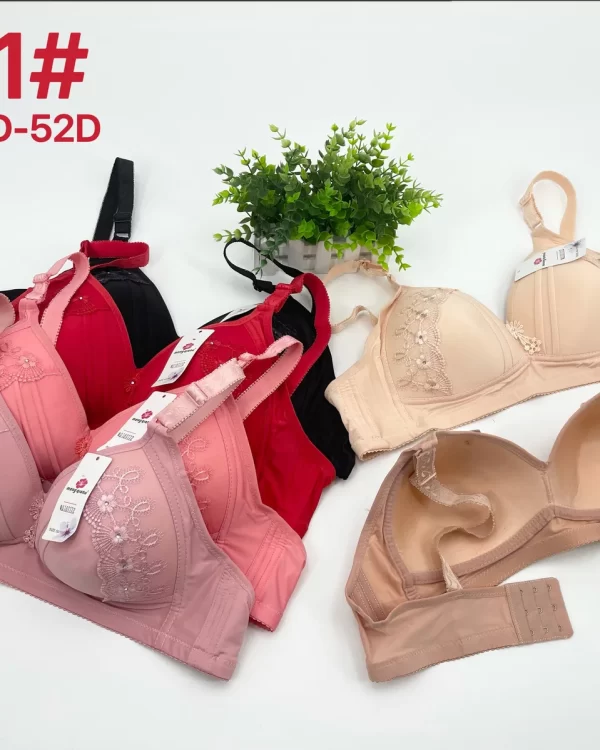 Wholesale Plus Size Lace Trim Bra D Cup (A51) - China lingerie manufacturer & supplier
