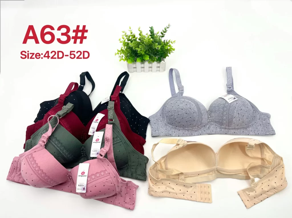 Wholesale Plus Size Lace Trim Bra D Cup (A63) - China lingerie manufacturer & supplier