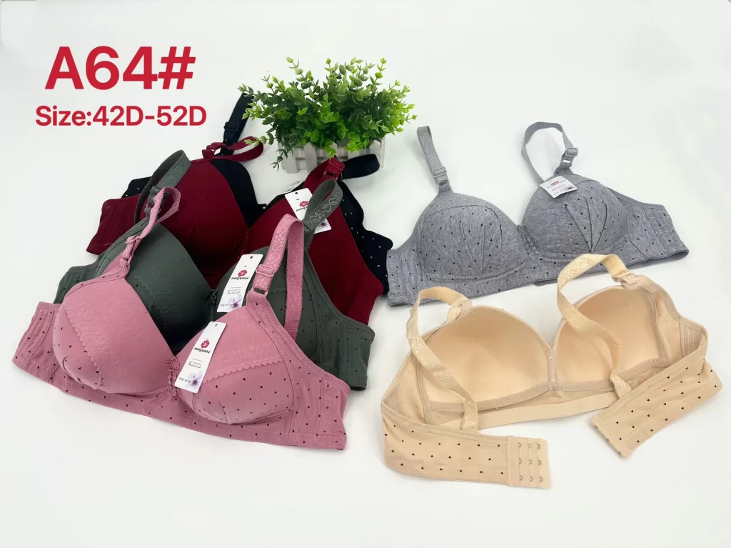 Wholesale Plus Size Lace Trim Bra D Cup (A64) - China lingerie manufacturer & supplier