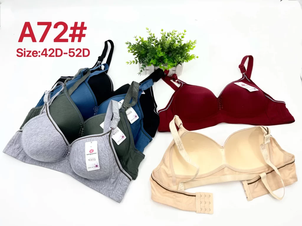 Wholesale Plus Size Lace Trim Bra D Cup (A72) - China lingerie manufacturer & supplier