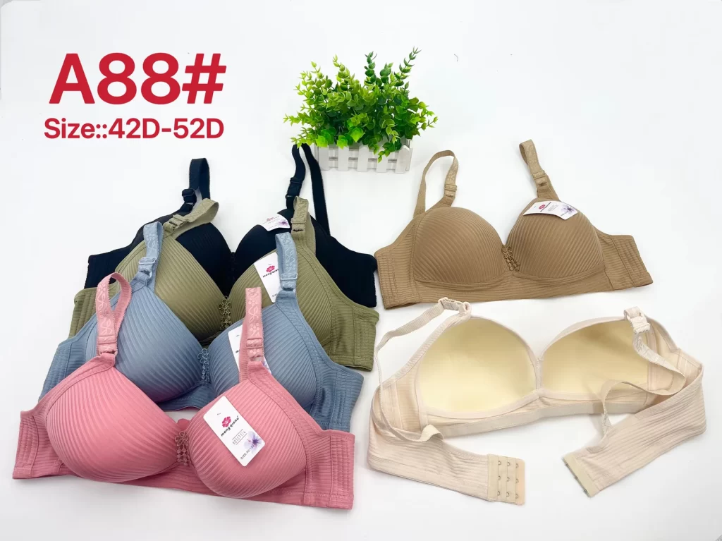 Wholesale Plus Size Striped Bra D Cup (A88) - China lingerie manufacturer & supplier