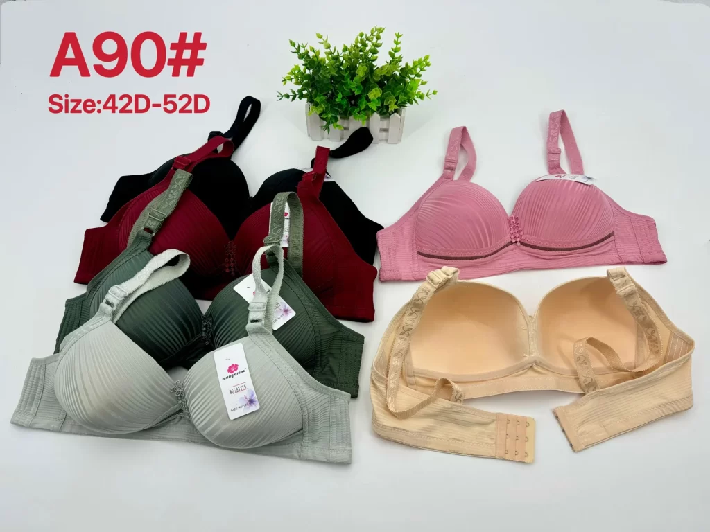 Wholesale Plus Size Striped Bra D Cup (A90) - China lingerie manufacturer & supplier