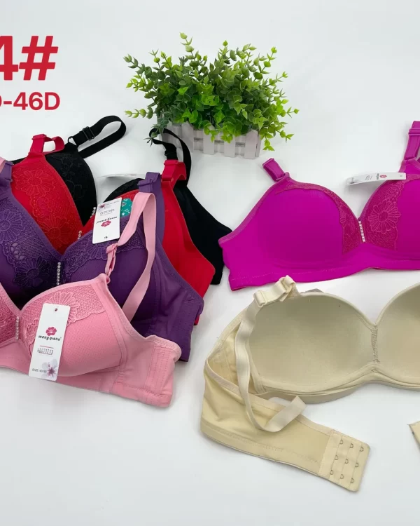 Wholesale Plus Size Lace Trim Bra D Cup (B84) - China lingerie manufacturer & supplier