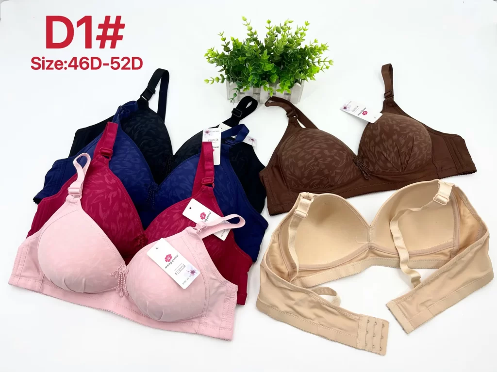 Wholesale Plus Size Lace Trim Bra D Cup (D1) - China lingerie manufacturer & supplier
