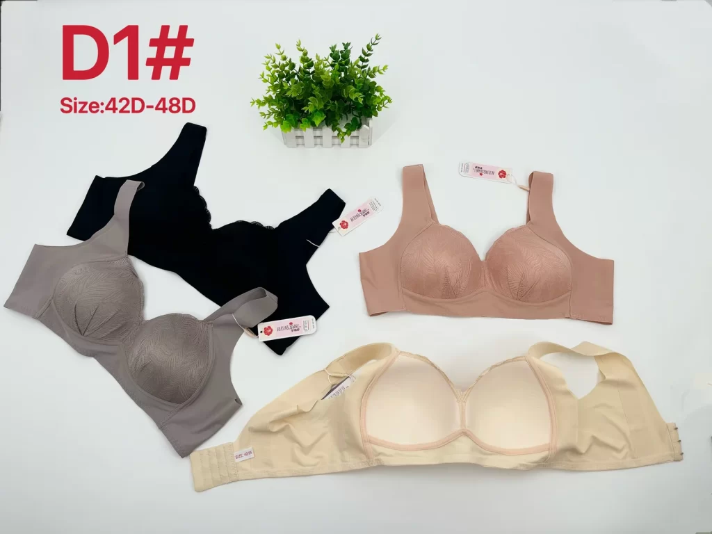 Wholesale Plus Size Lace Trim Bra D Cup (D1) - China lingerie manufacturer & supplier