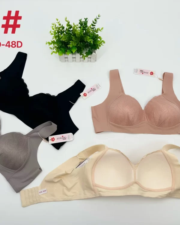 Wholesale Plus Size Lace Trim Bra D Cup (D1) - China lingerie manufacturer & supplier