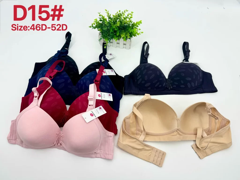 Wholesale Plus Size Lace Trim Bra D Cup (D15) - China lingerie manufacturer & supplier