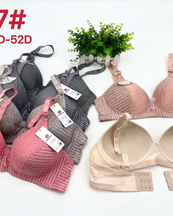 Wholesale Plus Size Lace Trim Bra D Cup (D17) - China lingerie manufacturer & supplier