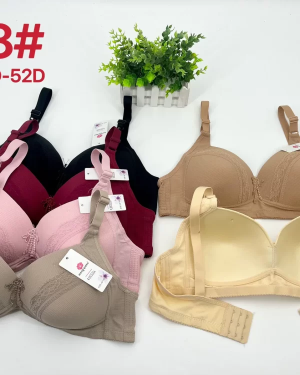 Wholesale Plus Size Lace Trim Bra D Cup (D18) - China lingerie manufacturer & supplier