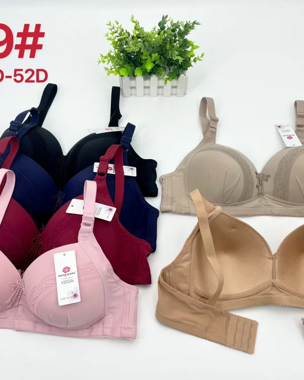 Wholesale Plus Size Lace Trim Bra D Cup (D19) - China lingerie manufacturer & supplier
