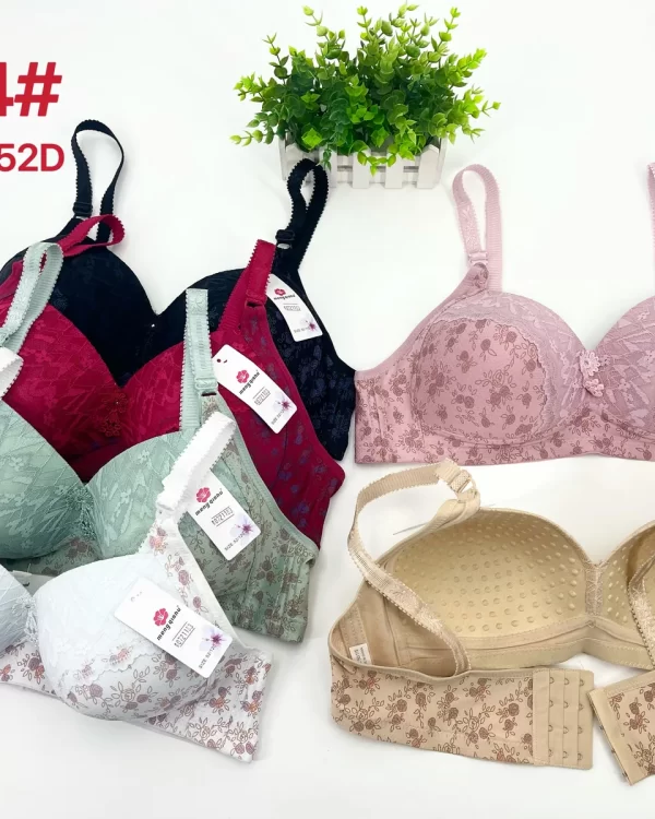 Wholesale Plus Size Lace Trim Bra D Cup (D204) - China lingerie manufacturer & supplier