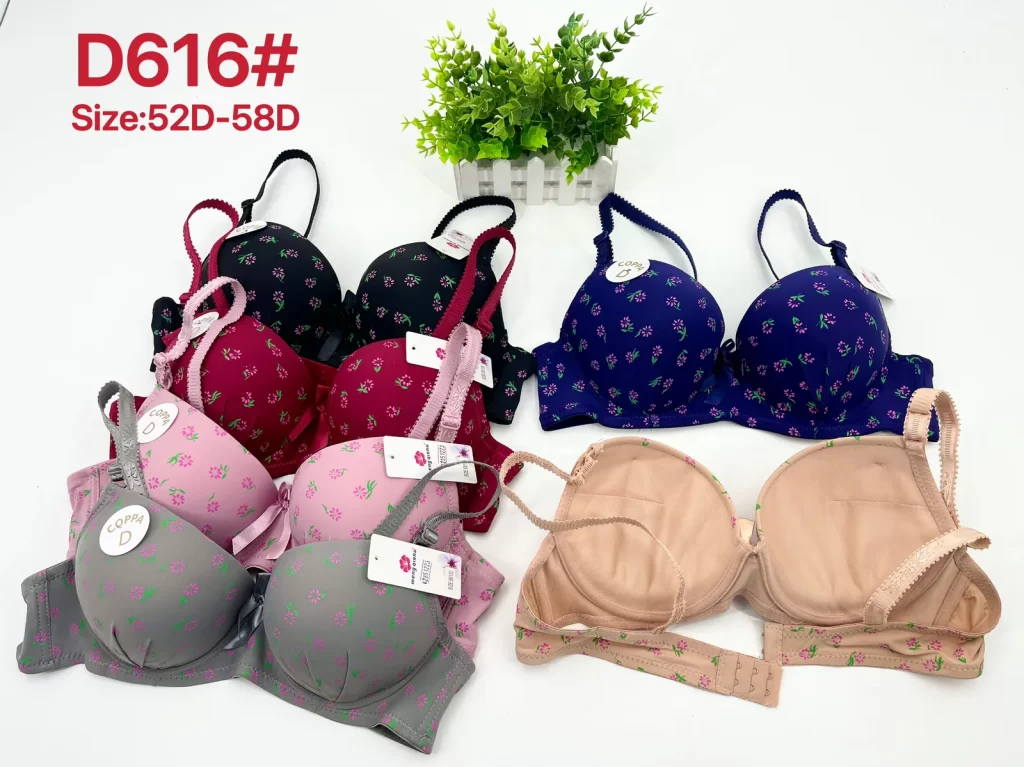 Wholesale Plus Size bra D cup model D616 from factory 285 - China lingerie manufacturer & supplier