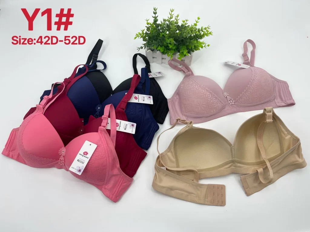 Wholesale Plus Size Lace Trim Bra D Cup (Y1) - China lingerie manufacturer & supplier