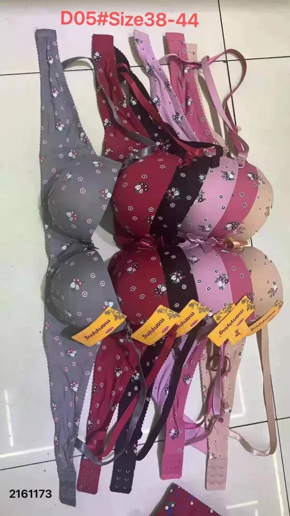 Wholesale Plus Size Floral Print Bra (D05) - China lingerie manufacturer & supplier