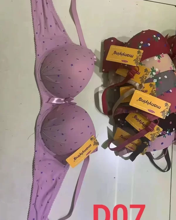 Wholesale Plus Size Floral Print Bra (D07) - China lingerie manufacturer & supplier